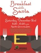 Breakfast with Santa Flyer