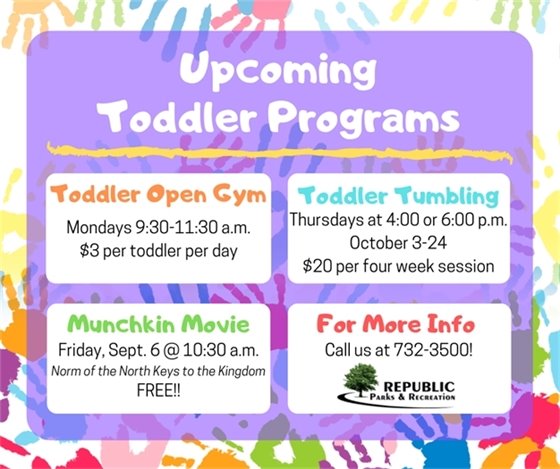 Toddler Programs