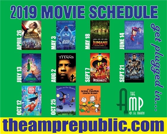 2019 Amp Schedule
