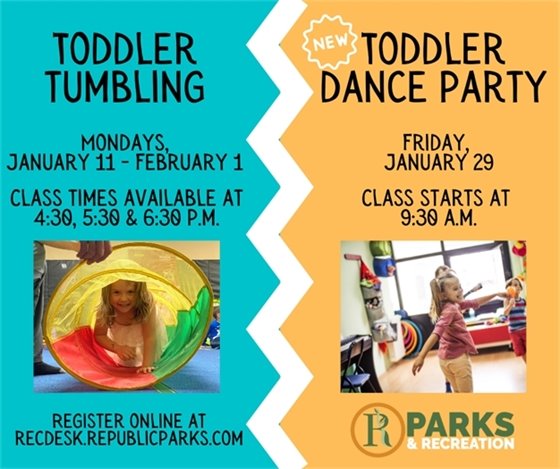 January Toddler Programs