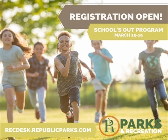 School's Out Program Registration Open