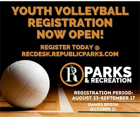 youth volleyball registration 