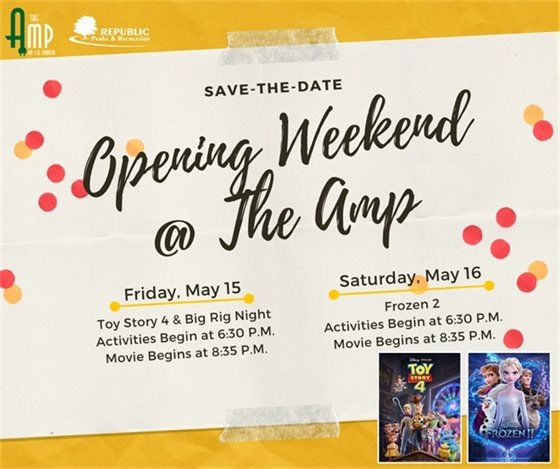 Amp Opening Weekend