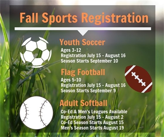 Fall Sports Registration