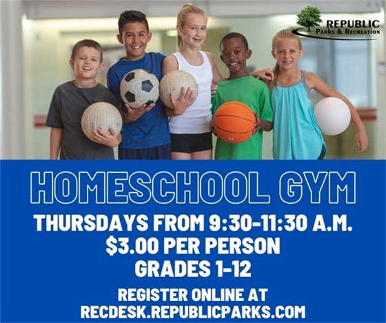 Homeschool Gym is back for the fall