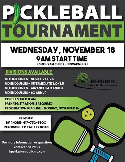 Pickleball Tournament